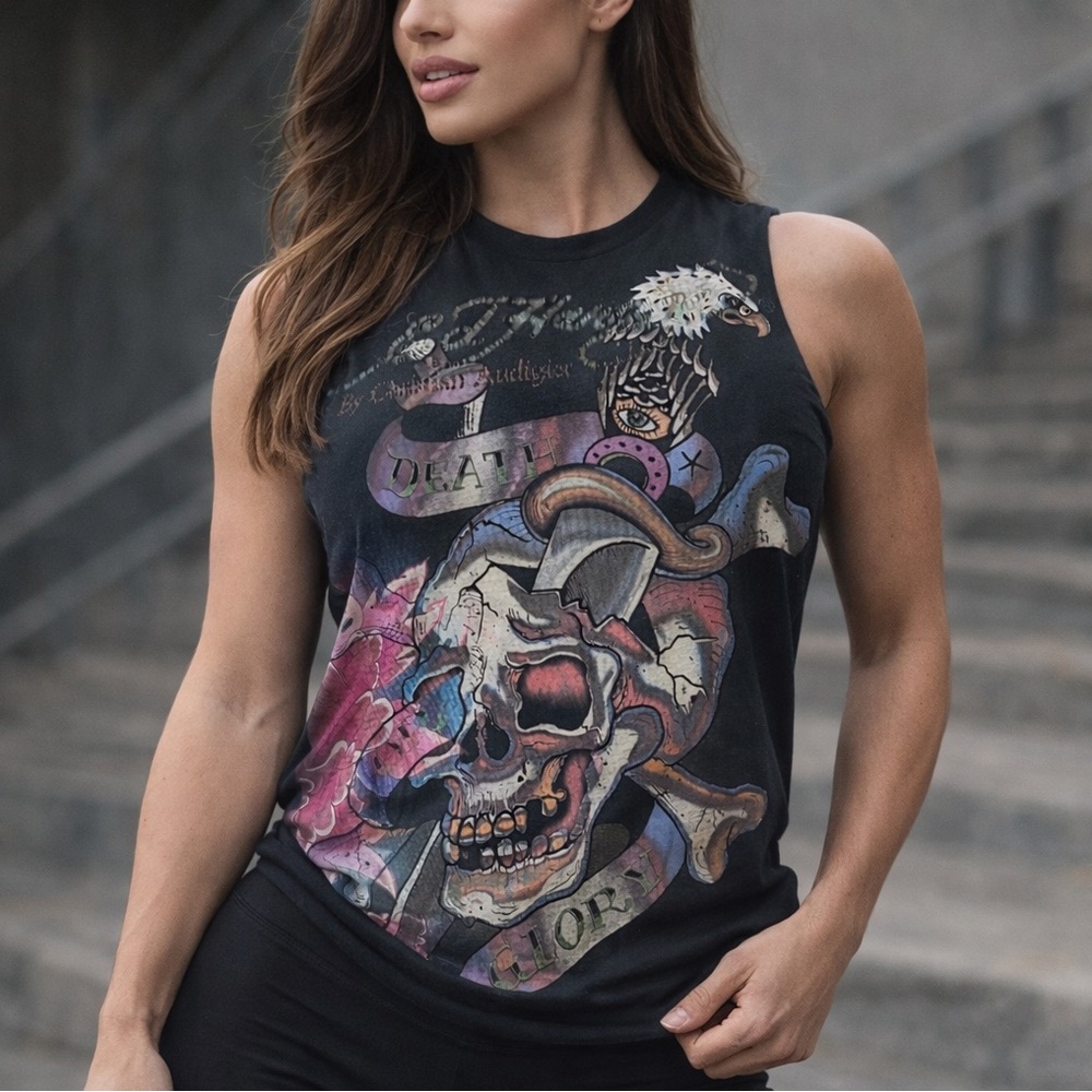 Vintage Ed Hardy | Christian Audigier Muscle Tank Top Small